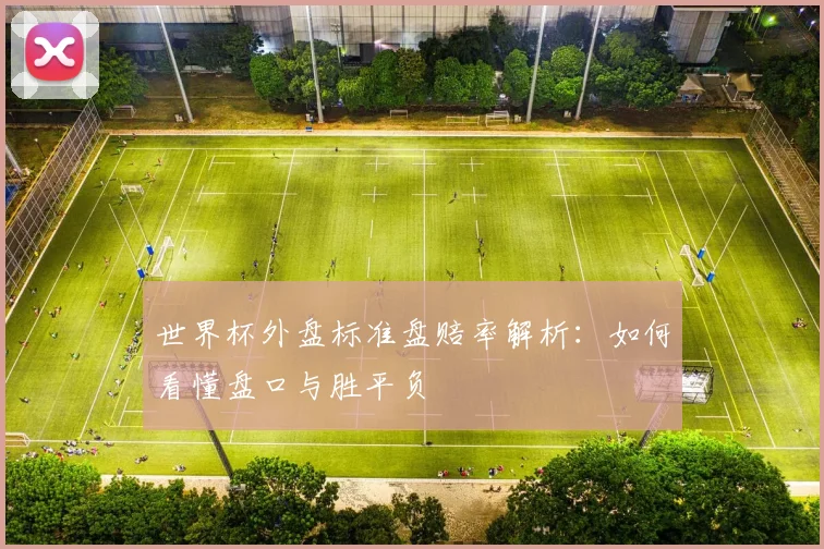 世界杯外盘标准盘赔率解析：如何看懂盘口与胜平负
